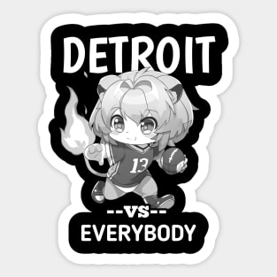 Detroit vs Everybody Sticker